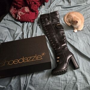 Elira High Block Heel Boot- BRAND NEW IN BOX 💯